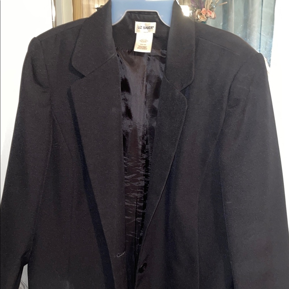 Liz Baker Women's Classic Black Suit Jacket